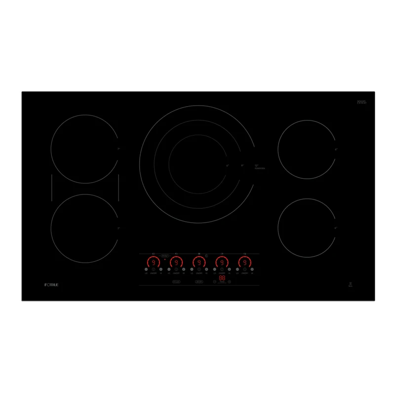 Fotile InstantHeat Series Electric Cooktop - 36" - Black