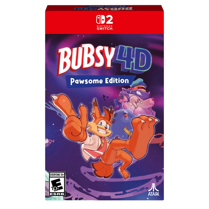 Bubsy 4D: Pawsome Edition pour Nintendo Switch 2