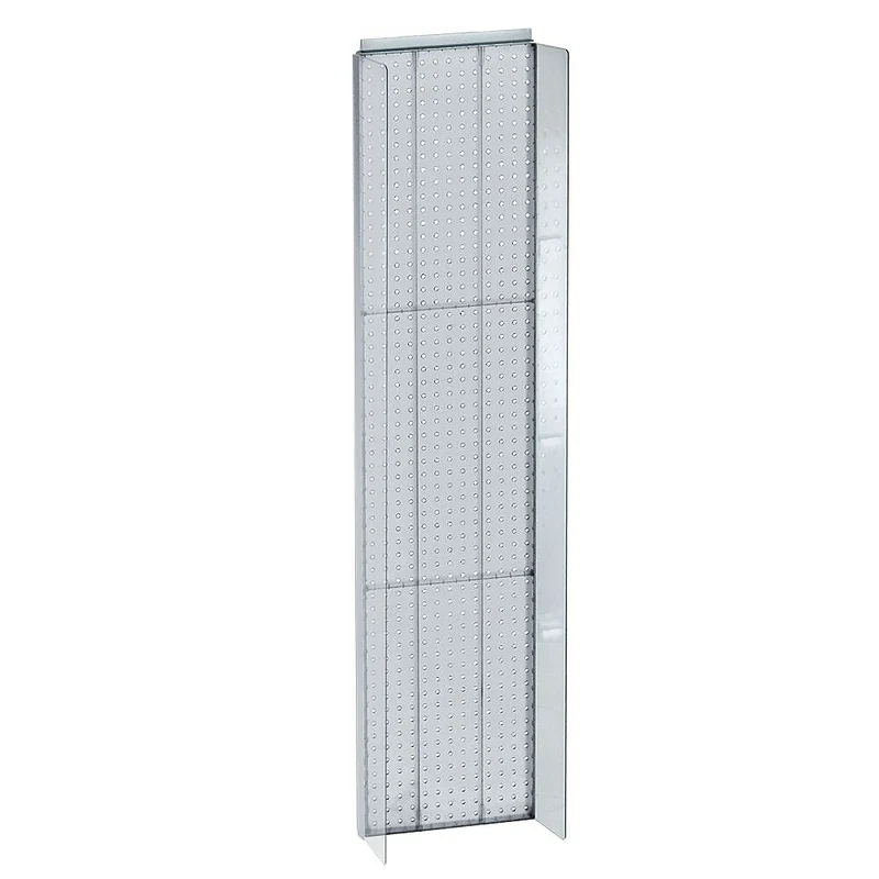 Azar Displays Pegboard Powerwing Display, 14" x 60", Clear (700354-CLR)