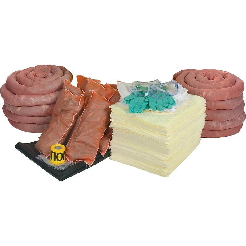 Zenith Safety 95-Gallon Shop Spill Kits, Hazmat, Without Container