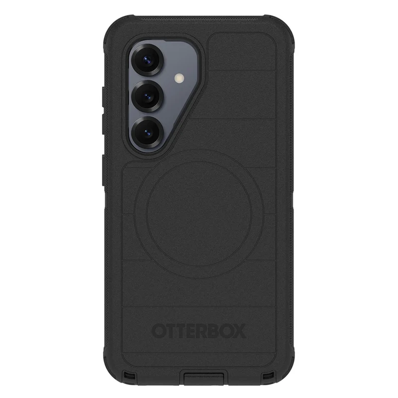 OtterBox Defender Pro Cell Phone Case with Magnets and Holster in Bulk Packaging for Galaxy S26 - Black