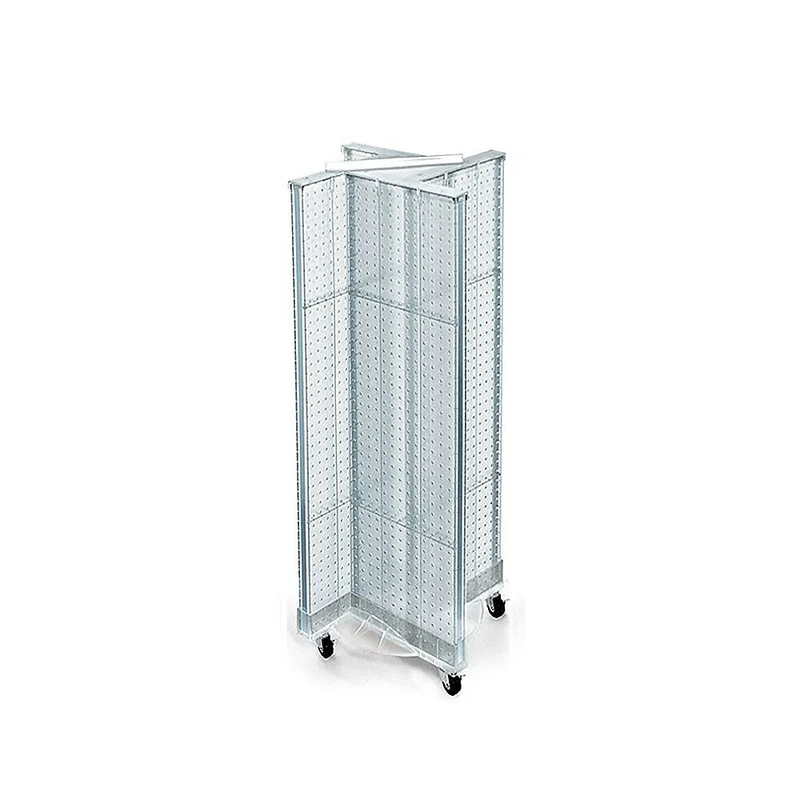 Azar Displays Pegboard Pinwheel Unit, 44" x 13.5", Clear (700443-CLR)