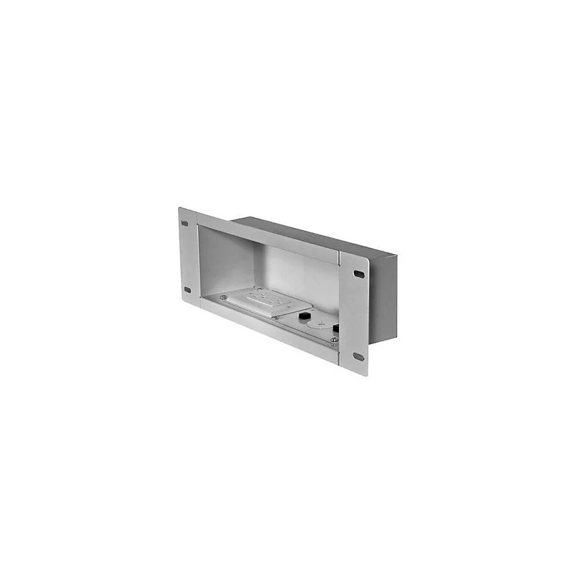 Peerless-AV IBA3AC Recessed Cable Management and Power Storage Accessory In-Wall Box, White