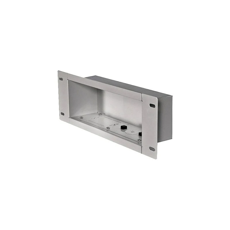 Peerless-AV IBA3 Recessed Cable Management and Power Storage Accessory In-Wall Box, White