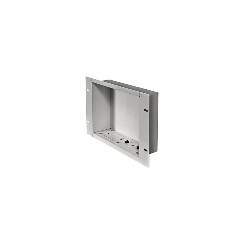 Peerless-AV Boîte accessoires murale de gestion de câbles et de stockage alimentation encastrée IBA2, blanc