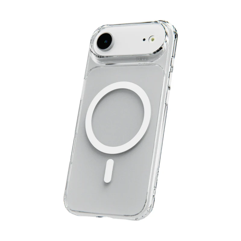 TUFF8 Mag Clear Case for iPhone 17 Air - Clear
