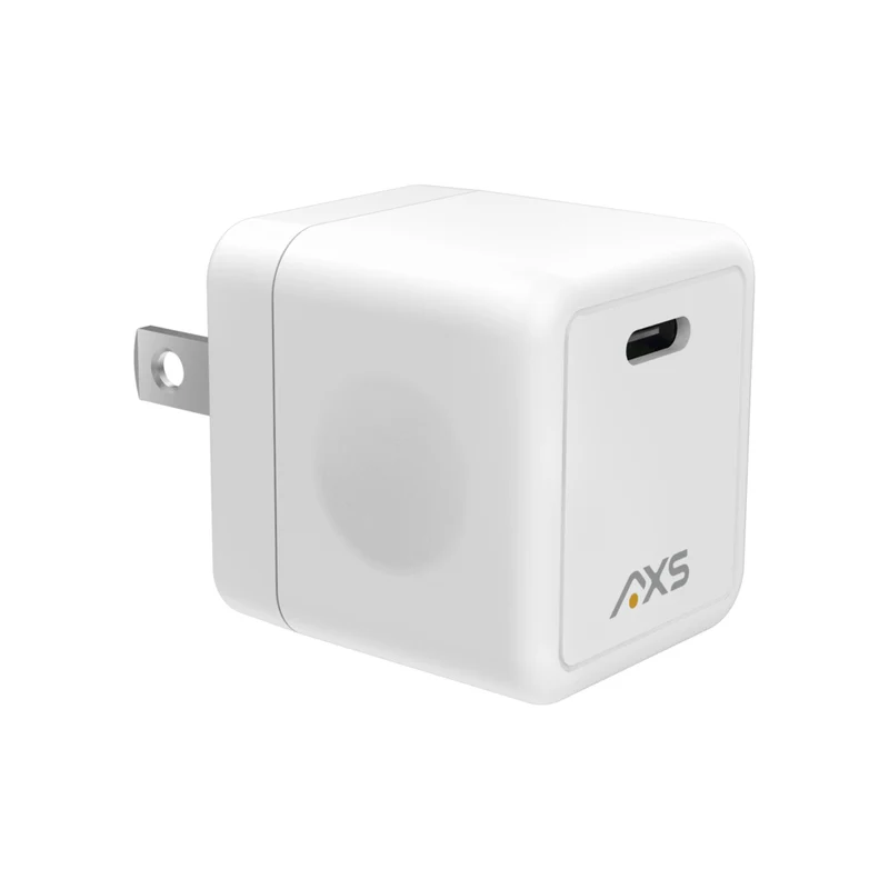 AXS - 30W PROCharge USB-C PD GaN II Chargeur mural avec PPS - Blanc