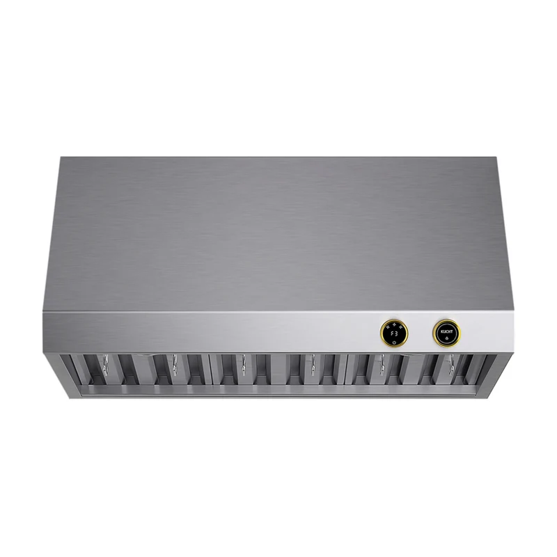KUCHT KRH360-GL 36 po Hotte sous armoire - avec commandes numériques - 900 CFM - Acier inoxydable/Or