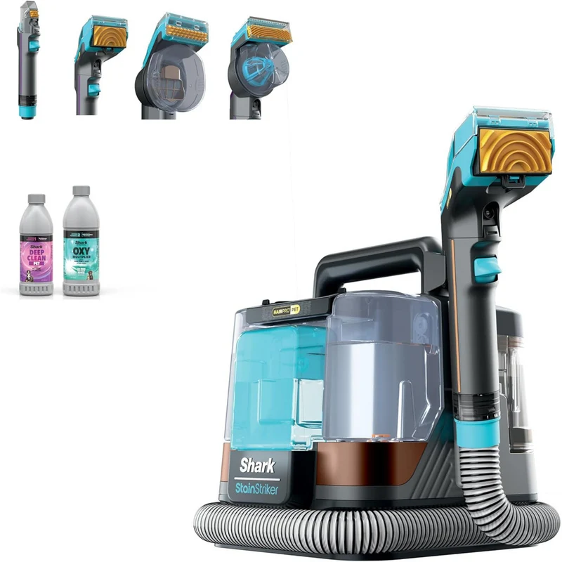 Shark - Nettoyant profond portable StainStriker HairPro pour animaux