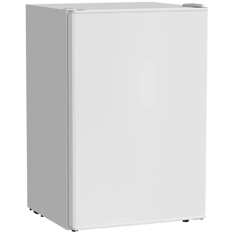 HOMCOM 2.5 cu ft Mini Fridge with Freezer - White