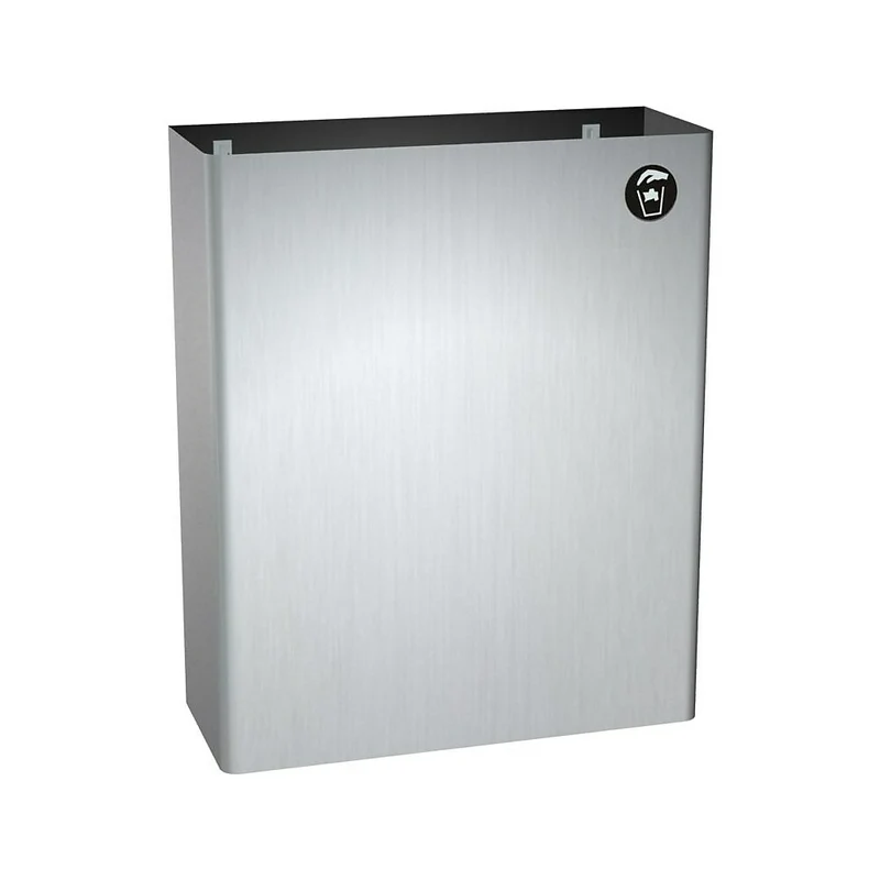 ASI Surface-Mounted Waste Receptacle, 7 Gallon