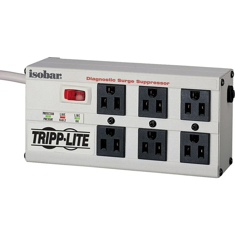 Tripp Lite Isobar 6 Outlets 120V Surge Suppressor