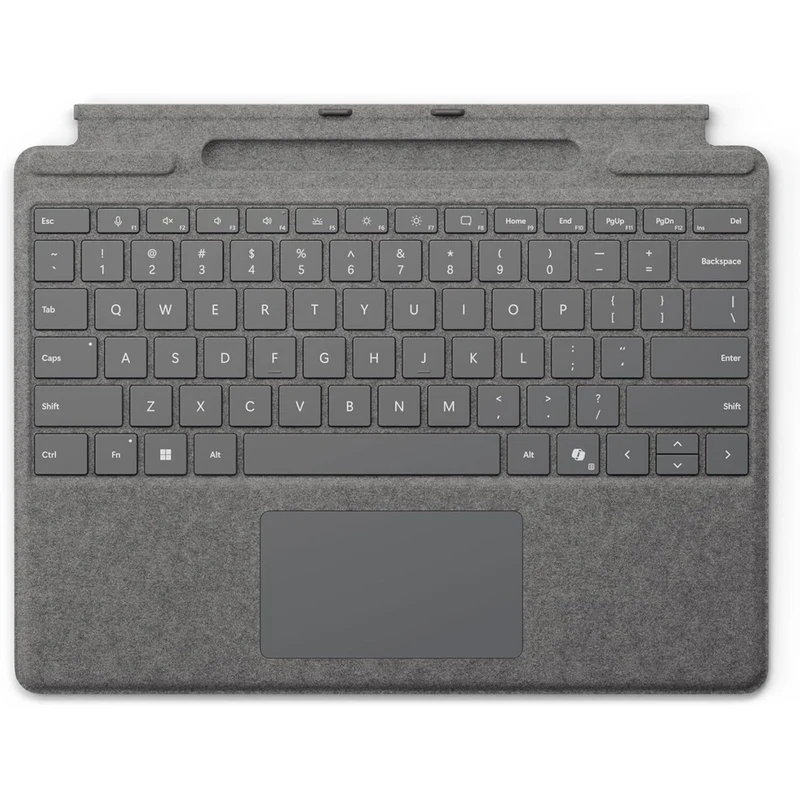 Microsoft Surface Pro Keyboard with Pen Storage SC - English - Platinum