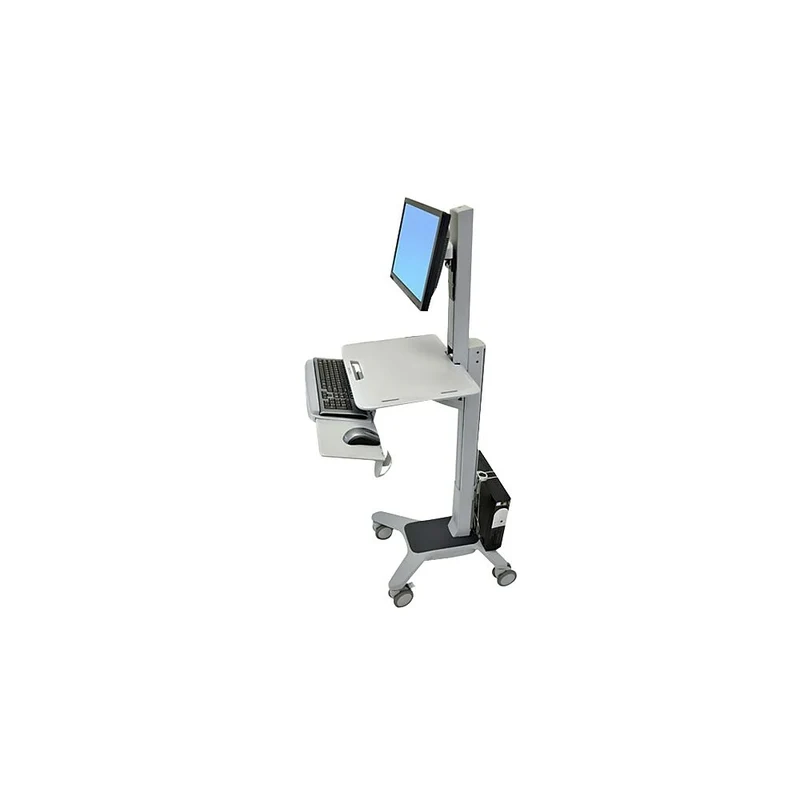 Ergotron 24-198-055 WorkFit-C Single LD Sit-Stand Workstation, Grey