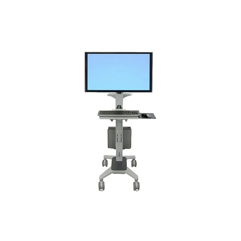 ErgotronMD – Chariot d’espace de travail à vue large 24-189-055 Neo-FlexMD pour écran 30 po