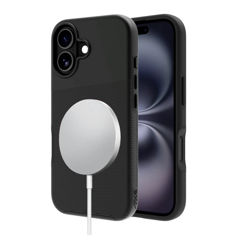 AXS - PROTech Plus Magsafe Compatible Apple iPhone 17 - Noir
