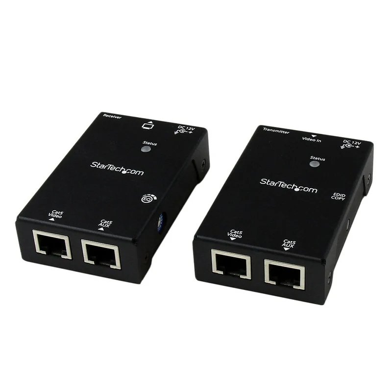 StarTech.com Extendeur HDMI sur câble de catégorie 5/6 avec alimentation par câble, 50 m/165 pi