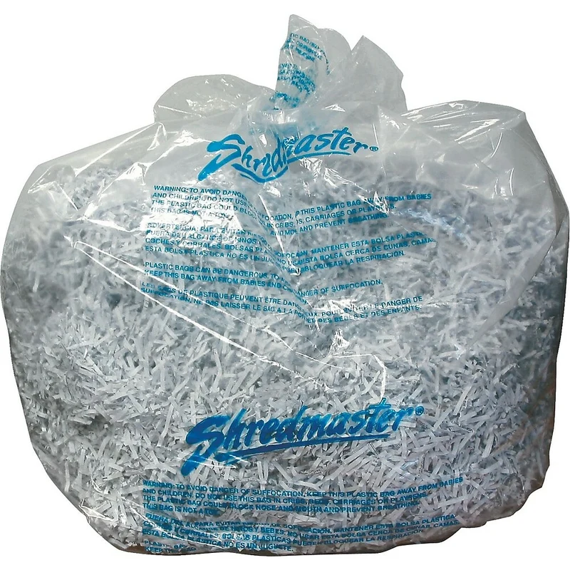 GBC Shredder Bags, 38"(H) x 13"(W) x 14"(D), 25 Pack
