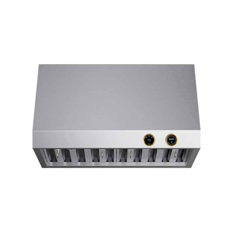KUCHT KRH300-GL 30" 900 CFM Under‑Cabinet Range Hood with Digital Controls - Stainless Steel/Gold