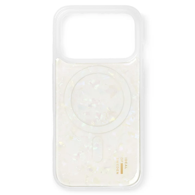 Ideal of Sweden Pearlised MagSafe Case iPhone 17 Pro - White