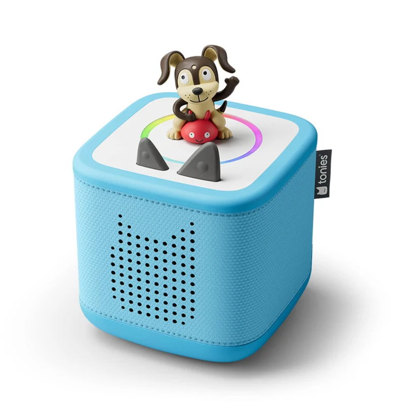 tonies Playtime Puppy Toniebox 2 Starter Set - Sky Blue - Bilingual