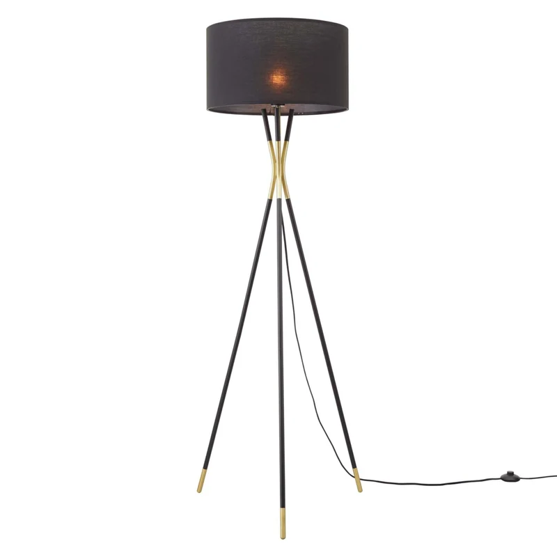 Modway - Audrey Statut Lampe sur pied, Noir