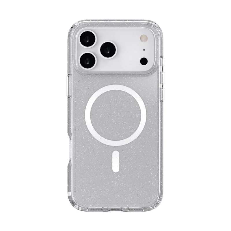 TUFF8 Glitz Clear Mag Case for iPhone 17 Pro Max - Clear