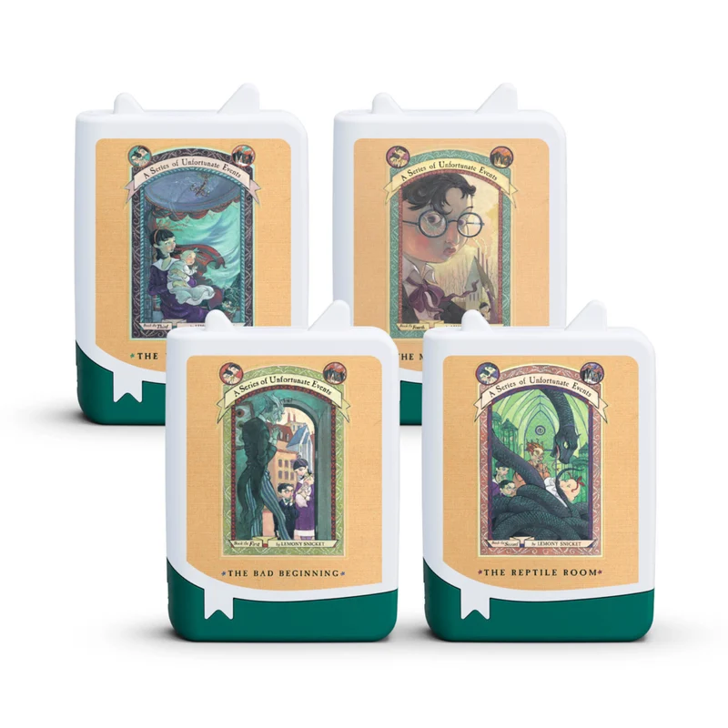 tonies Audiobooks: A Series Of Unfortunate Events 4-Piece Set