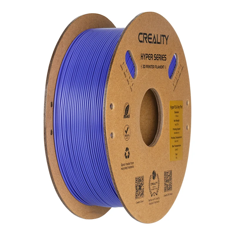 Creality - Filament d'impression 3D HyperPLA 1 kg - Bleu Perry
