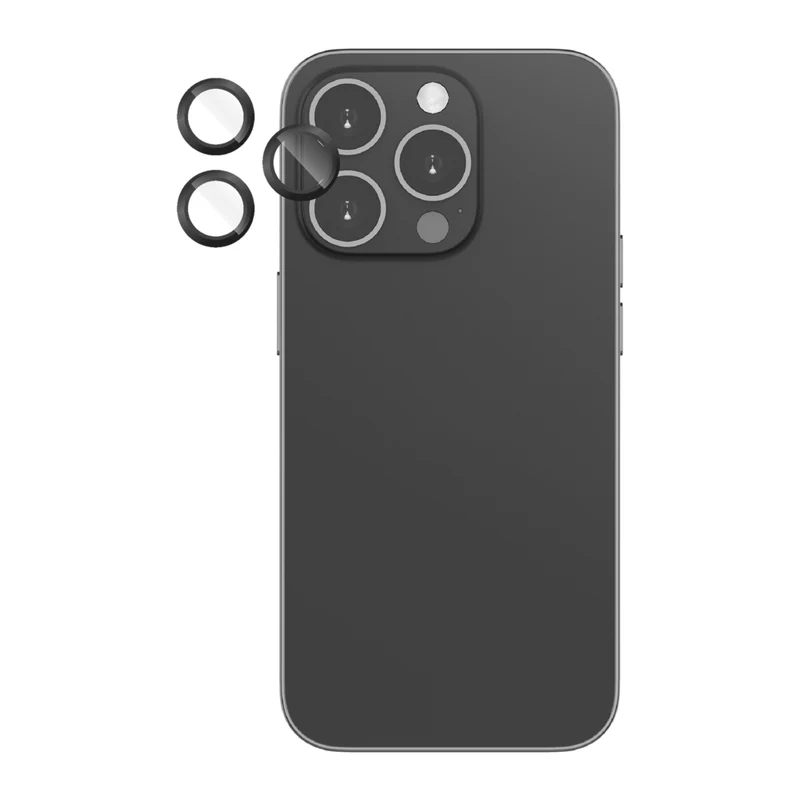 AXS - ARMORGlass Pro Protecteur de lentille de caméra pour Apple iPhone 16 Pro/16 Pro Max/15 Pro/15 Pro Max/14 Pro/14 Pro Max