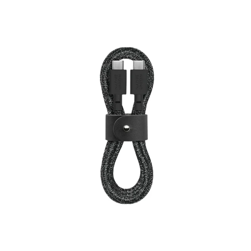 Native Union - Belt USB-C to USB-C 1.2m Cable - Cosmos Black