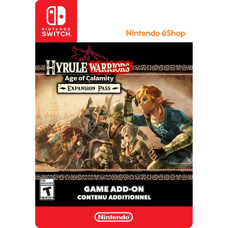 Hyrule Warriors: Age of Calamity Expansion Pass DLC for Nintendo Switch [Digital Code]