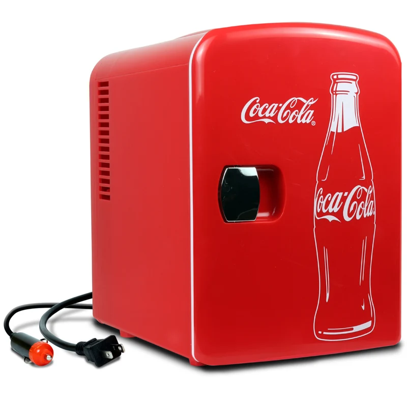 Coca-Cola Classic Red Mini Fridge