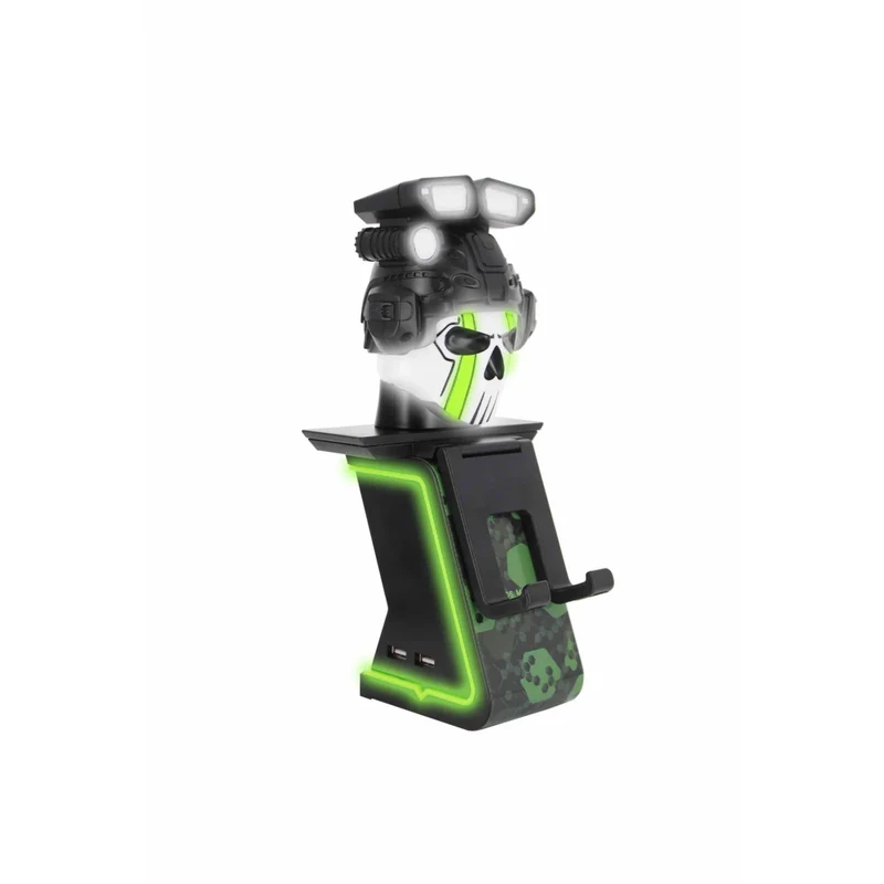 Exquisite Gaming Activision Call of Duty: Ghost Cable Guy Light Up Ikon, Phone & Device Charging Stand