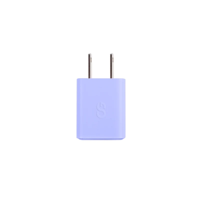 LOGiiX Vibrance Power Cube 20W USB-C Wall Charger - Lavender