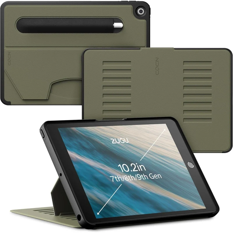 Zugu Case iPad 10.2" 2019/2020/2021 - Limited Edition - Olive Green
