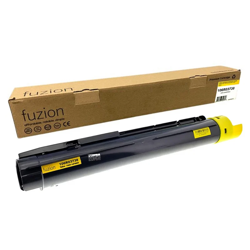 fuzion - Xerox 106R03738 Cartouche de toner compatible - Extra haut rendement - Jaune