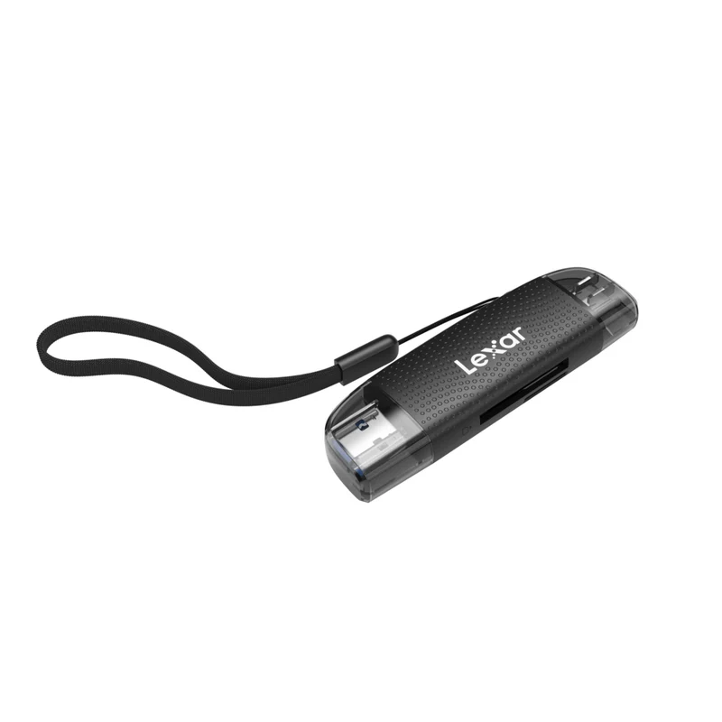 Lexar - Lecteur USB-A/C à double emplacement - Noir