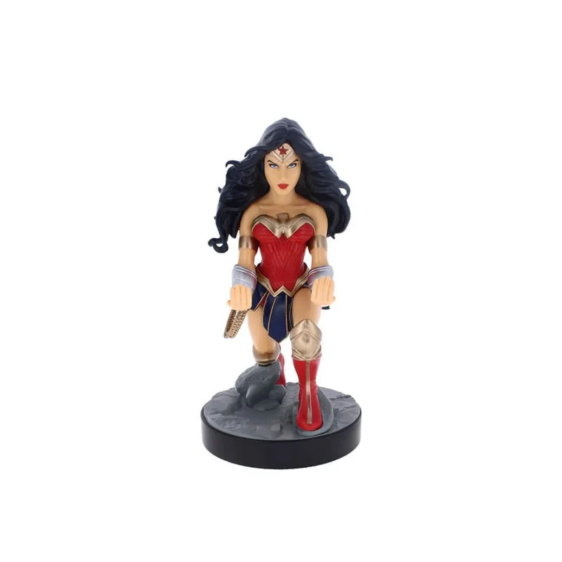 Exquisite Gaming - Warner Bros: Wonder Woman Cable Guy support d'origine pour contrôleur et téléphone