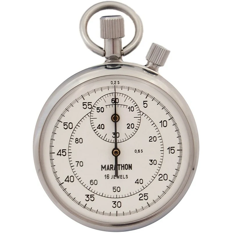 Chronomètre mécanique, arrêt intermédiaire