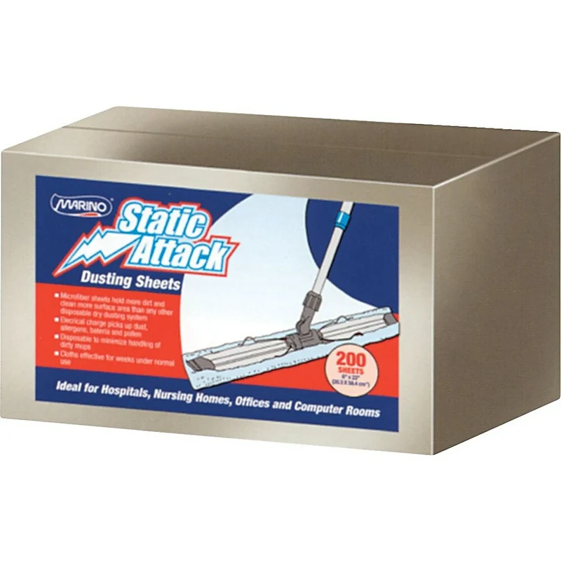 Marino Static Attack Sheets - White - 200 Pack