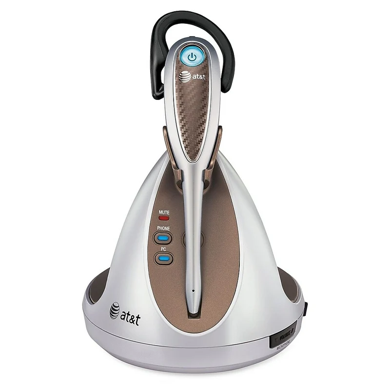 AT&T TL7910 DECT 6.0 Cordless Headset with Softphone Call Manager