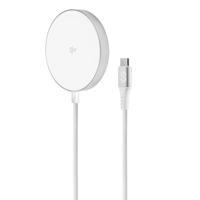 LOGiiX Piston Connect Qi2 Rondelle de chargement - Blanc