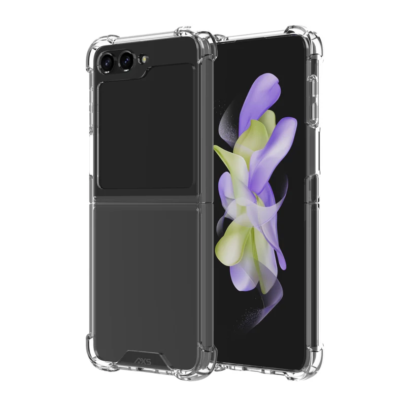 AXS ULTRA CLEAR Drop-tested Case for Samsung Galaxy Z Flip 5 - Clear