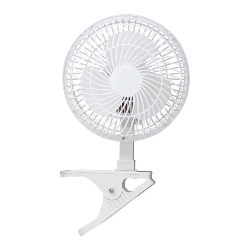 Ecohouzng - Ventilateur personnel réglable avec pince flexible – 6 po
