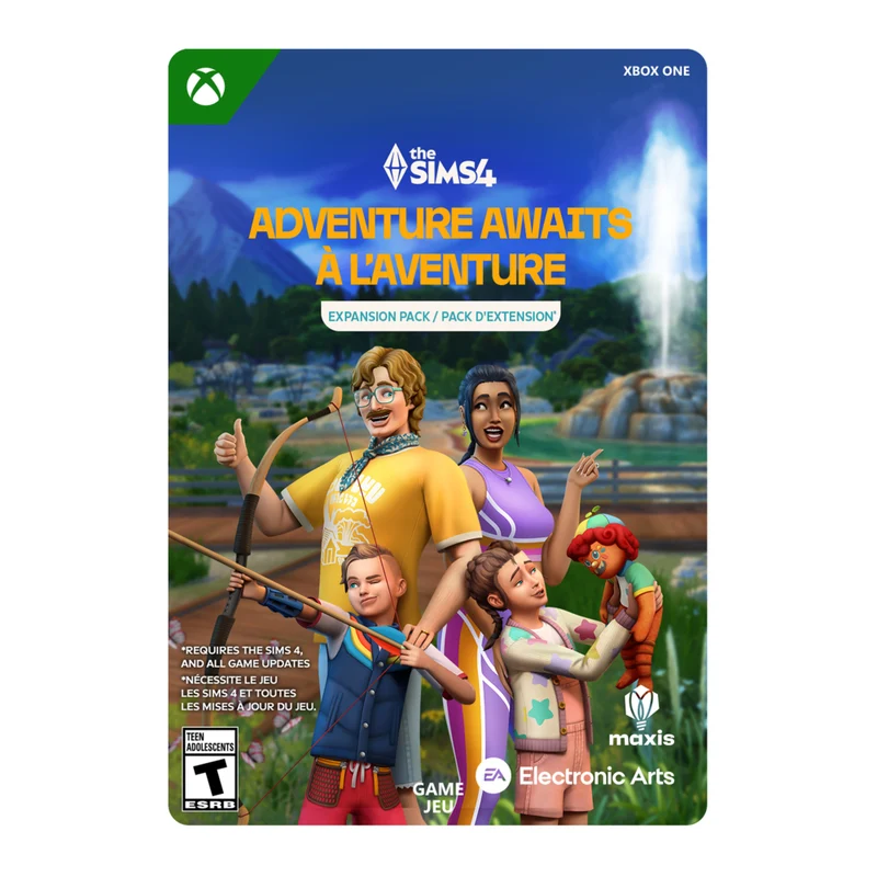 The Sims 4 Adventure Awaits pour Xbox One [Code Electronique]