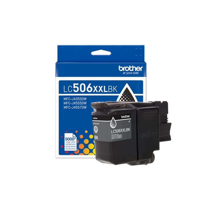 Brother - LC506XXLBKS Cartouche d’encre noire authentique à très haut rendement