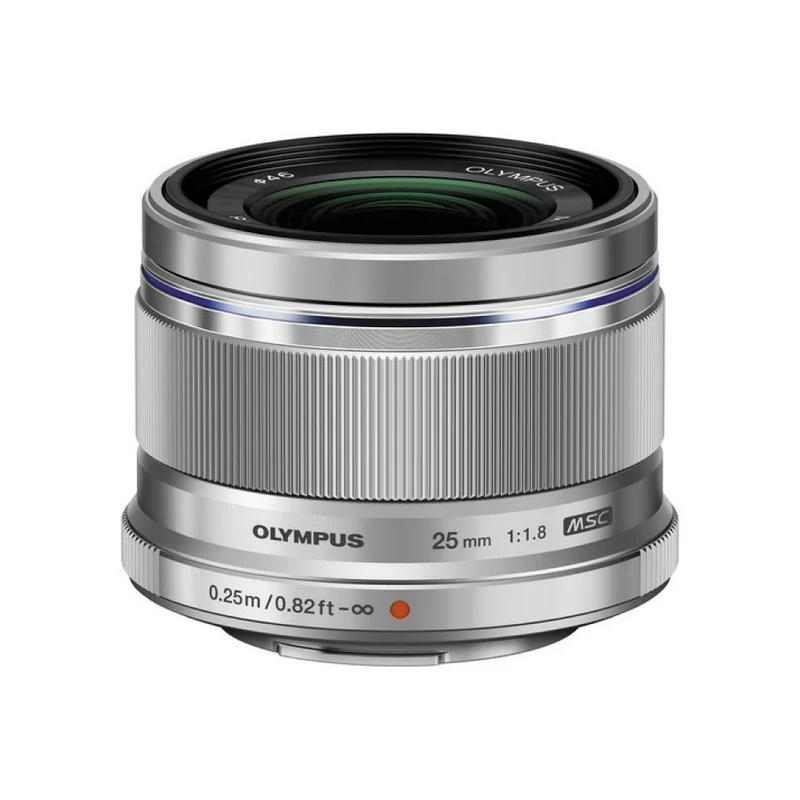 Olympus M.Zuiko Digital 25mm f/1.8 Lens - Silver