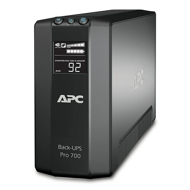 APC – Onduleur parafoudre Back-UPS Pro 700 VA, 6 prises, (BR700G)