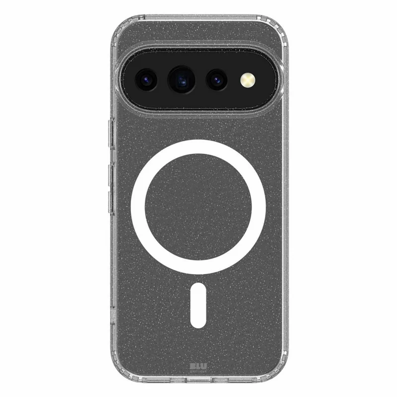 Blu Element Dropzone Rugged Glitter Case with Magnets for Pixel 11 Pro - Clear